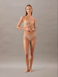 CALVIN KLEIN SENSUAL STRETCH LACE LIFT DEMI BRA BRA'S Brief Affairs