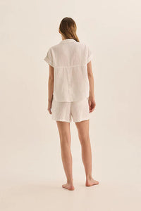 GINGERLILLY CHARLOTTE LINEN PJ SET SLEEPWEAR Gingerlilly