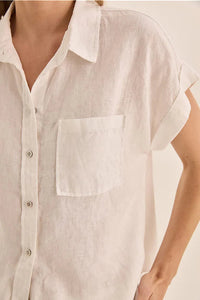 GINGERLILLY CHARLOTTE LINEN PJ SET SLEEPWEAR Gingerlilly