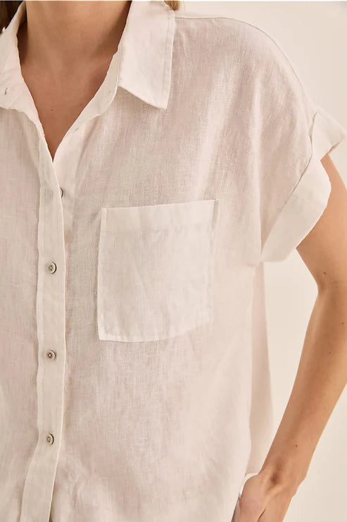 GINGERLILLY CHARLOTTE LINEN PJ SET SLEEPWEAR Gingerlilly