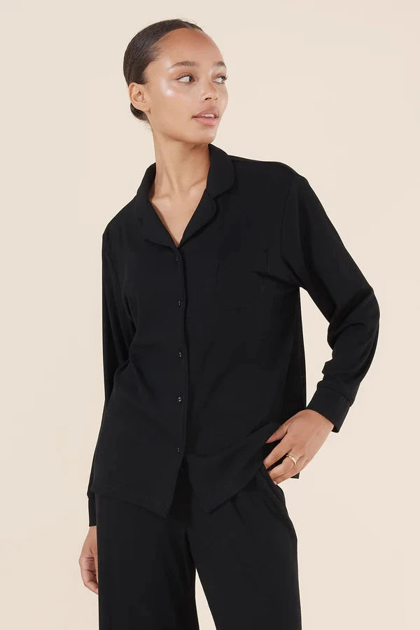 GINGERLILLY EMILIA RIBBED LOUNGE PJ SLEEPWEAR Gingerlilly