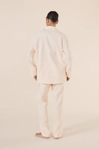 GINGERLILLY JOSEPHINE COTTON PINK STRIPE SLEEPWEAR Gingerlilly