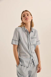 GINGERLILLY MOLLY DOUBLE PIPING PJ SET SLEEPWEAR Gingerlilly