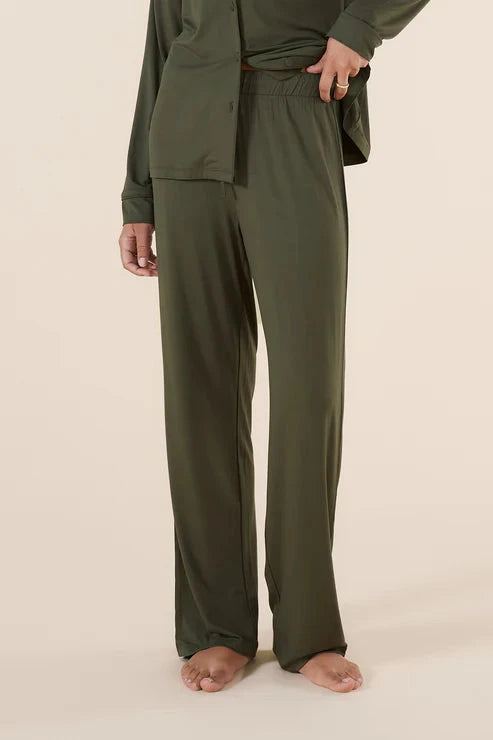 GINGERLILLY TESSA BAMBOO LONG PJ SET SLEEPWEAR Gingerlilly