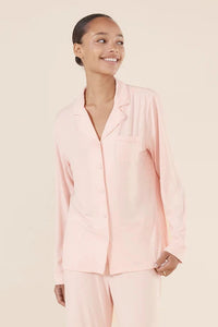 GINGERLILLY TESSA BAMBOO LONG PJ SET SLEEPWEAR Gingerlilly