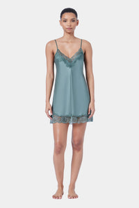 GINIA SILK LACE CHEMISE SILKS Ginia