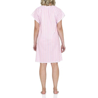 MAGNOLIA LOUNGE VALENCIA STRIPE COTTON NIGHTIE SLEEPWEAR Magnolia Lounge
