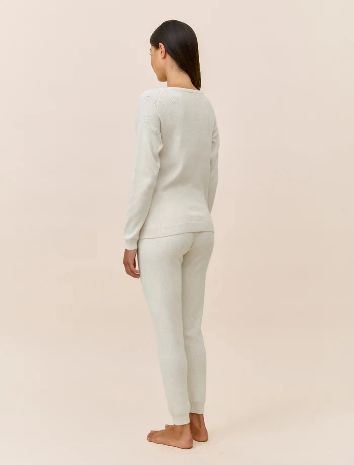 PAPINELLE COSY POINTELLE LS TOP AND JOGGER SLEEPWEAR Papinelle