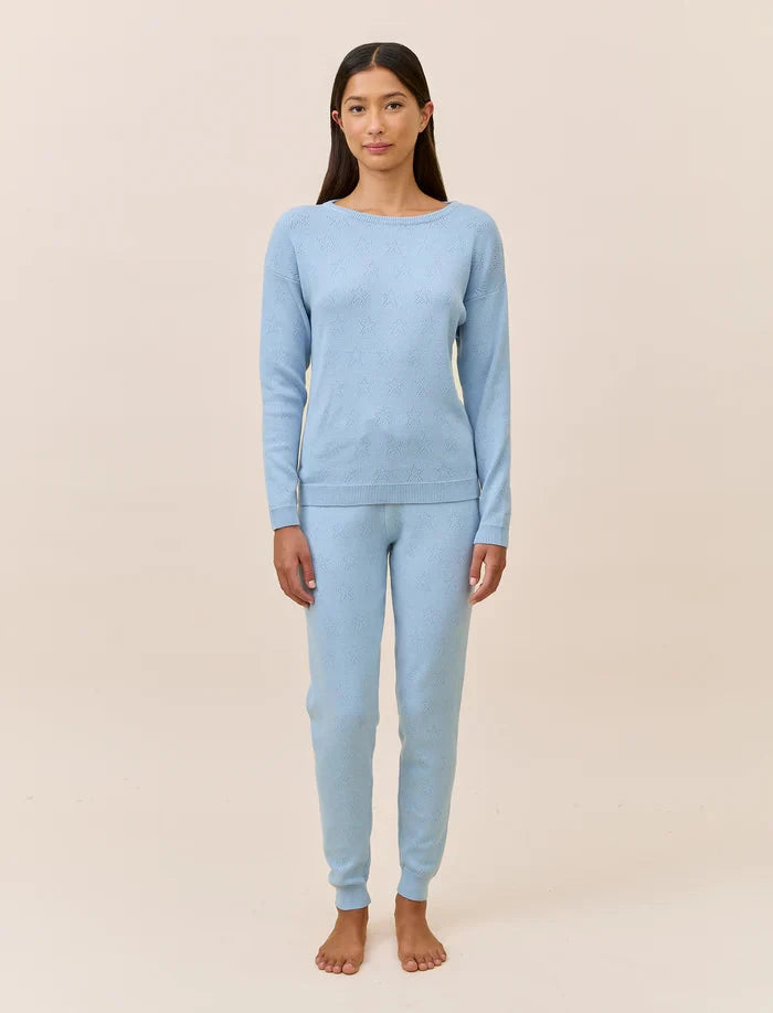 PAPINELLE COSY POINTELLE LS TOP AND JOGGER SLEEPWEAR Papinelle