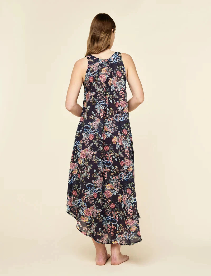 PAPINELLE LAYLA PANEL FRONT MAXI NIGHTIE SLEEPWEAR Papinelle