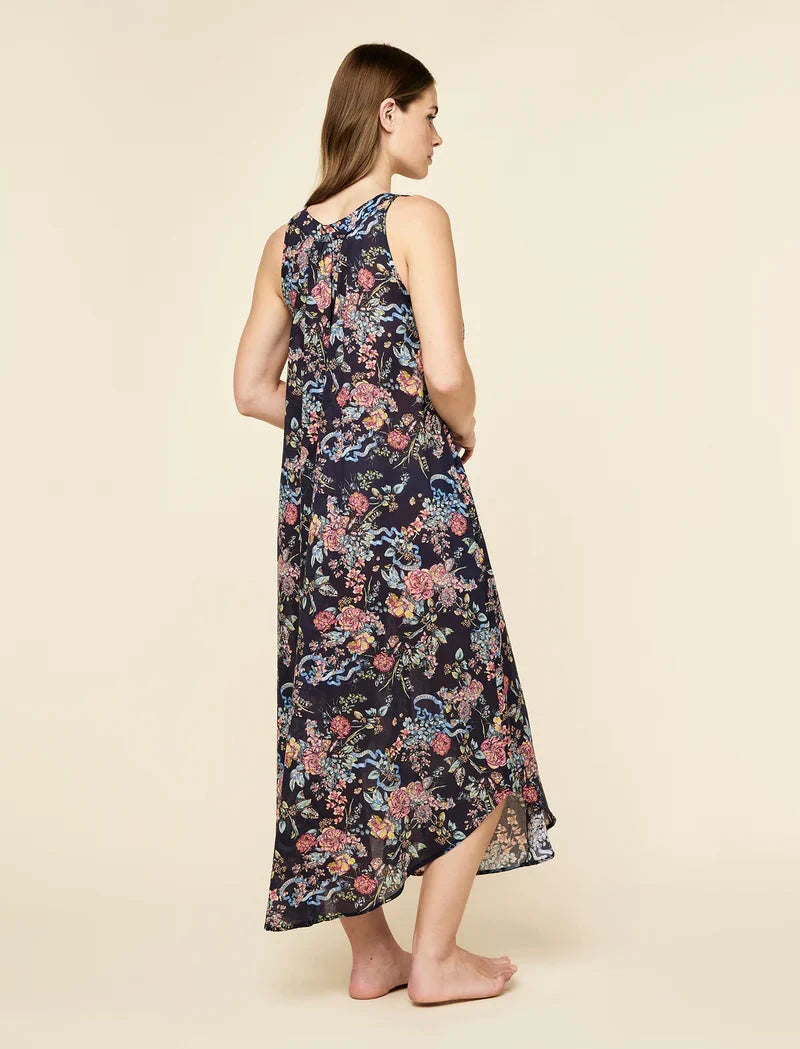 PAPINELLE LAYLA PANEL FRONT MAXI NIGHTIE SLEEPWEAR Papinelle