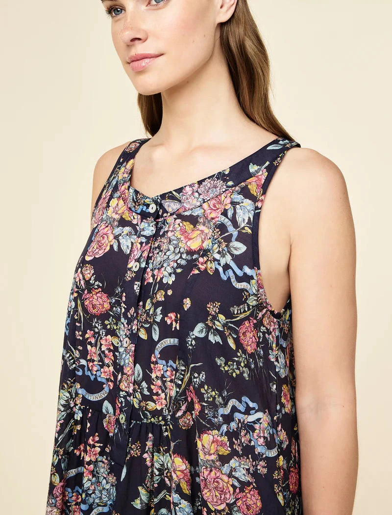 PAPINELLE LAYLA PANEL FRONT MAXI NIGHTIE SLEEPWEAR Papinelle