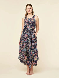 PAPINELLE LAYLA PANEL FRONT MAXI NIGHTIE SLEEPWEAR Papinelle