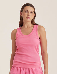 PAPINELLE MILLA RIB SHELF BRA TANK SLEEPWEAR Papinelle