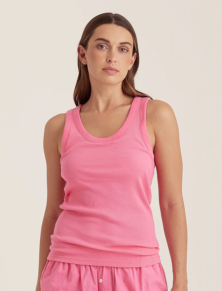 PAPINELLE MILLA RIB SHELF BRA TANK SLEEPWEAR Papinelle