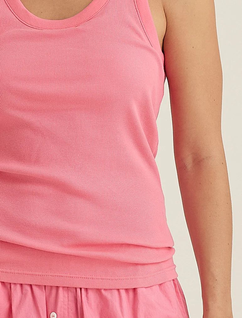 PAPINELLE MILLA RIB SHELF BRA TANK SLEEPWEAR Papinelle