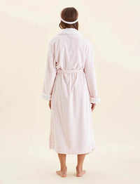 PAPINELLE PLUSH SHERPA ROBE WITH SLEEPMASK SLEEPWEAR Papinelle