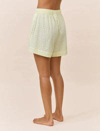 PAPINELLE SEERSUCKER GINGHAM BOXER SHORT SLEEPWEAR Papinelle