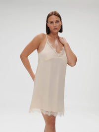 SIMONE PERELE SATIN SECRETS CHEMISE SLEEPWEAR Simone Perele