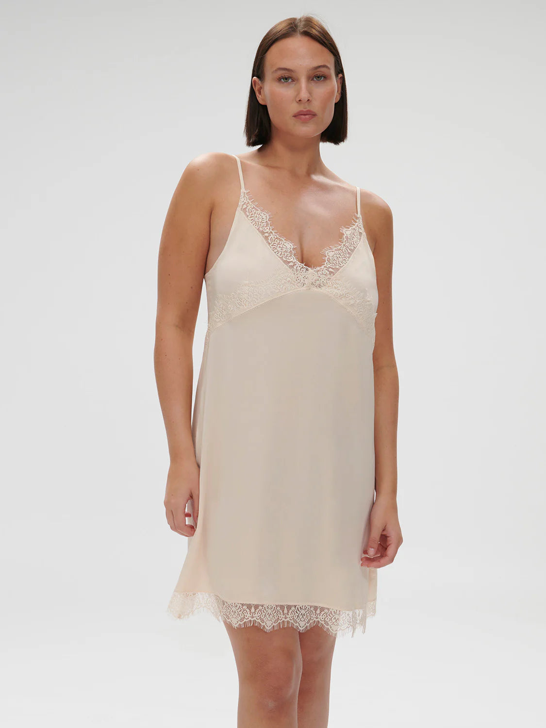 SIMONE PERELE SATIN SECRETS CHEMISE SLEEPWEAR Simone Perele