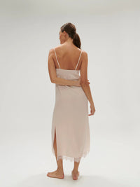 SIMONE PERELE SATIN SECRETS LONG NIGHTDRESS SLEEPWEAR Simone Perele