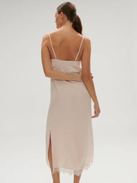 SIMONE PERELE SATIN SECRETS LONG NIGHTDRESS SLEEPWEAR Simone Perele