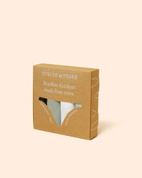 STRIPE & STARE BRAZILIAN KNICKER FOUR PACK BRIEFS Stripe & Stare