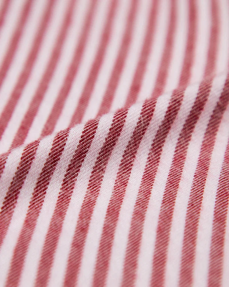 STRIPE & STARE SOFT BRUSHED WOVEN PJ SHORTS SLEEPWEAR Stripe & Stare