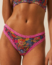 STRIPE & STARE THONG FOUR PACK BRIEFS Stripe & Stare