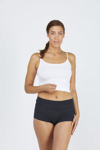 BASIC COTTON MODAL SHORT BRIEFS Tani 12 BOYLEG GRAPHITE