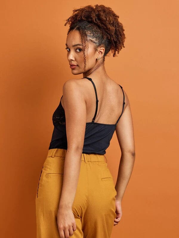 KAYSER BASIC COTTON LACE SINGLET BASICS Kayser