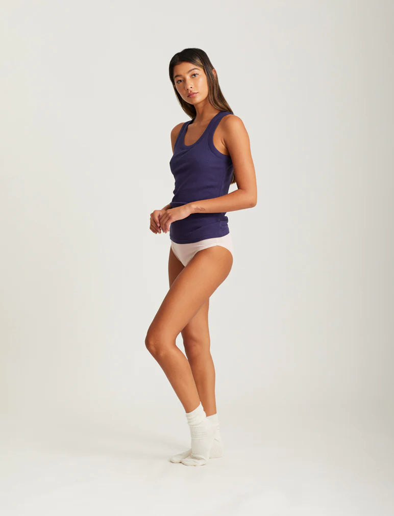 PAPINELLE MILLA RIB SHELF BRA TANK SLEEPWEAR Papinelle