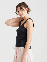 PAPINELLE PIA COTTON MODAL SINGLET SLEEPWEAR Papinelle