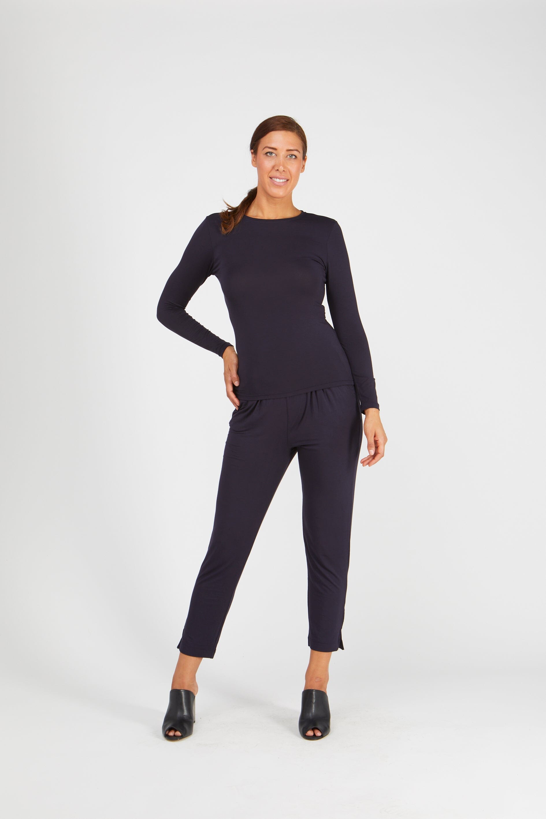 TANI HIGH NECK LONG SLEEVE BASICS Tani