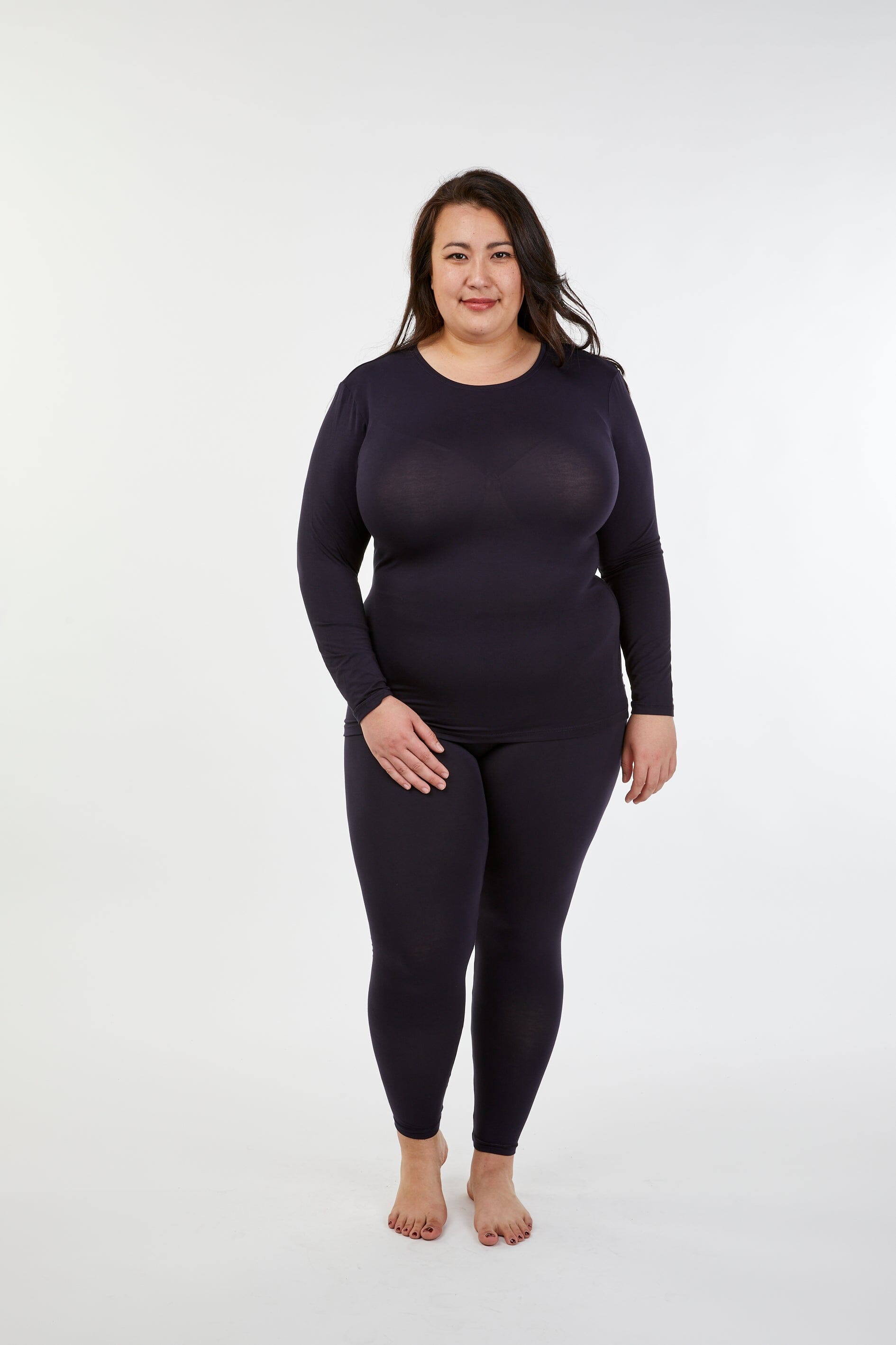 TANI HIGH NECK LONG SLEEVE BASICS Tani
