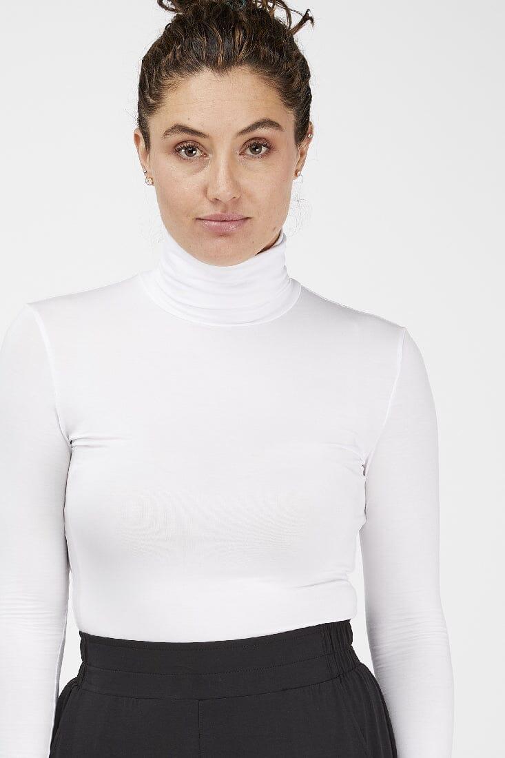 TANI TURTLE NECK BASICS Tani 18 TURTLE NECK WHITE