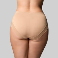THE KNICKER CLASSIC BAMBOO HI CUT BRIEF BRIEFS The Knicker