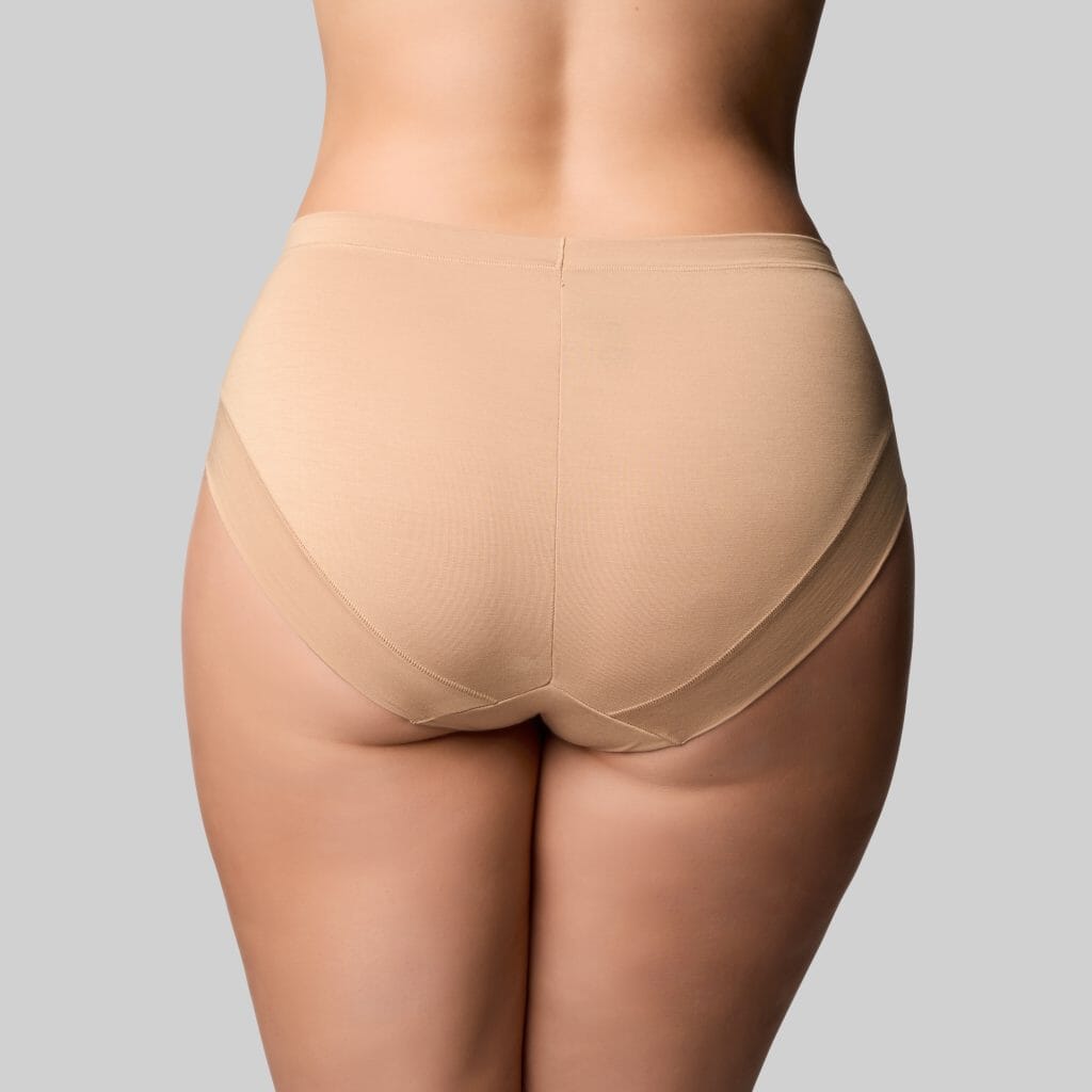 THE KNICKER CLASSIC BAMBOO HI CUT BRIEF BRIEFS The Knicker