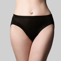 THE KNICKER CLASSIC BAMBOO HI CUT BRIEF BRIEFS The Knicker