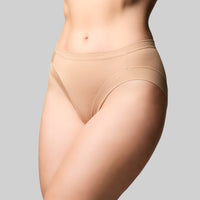 THE KNICKER CLASSIC BAMBOO HI CUT BRIEF BRIEFS The Knicker