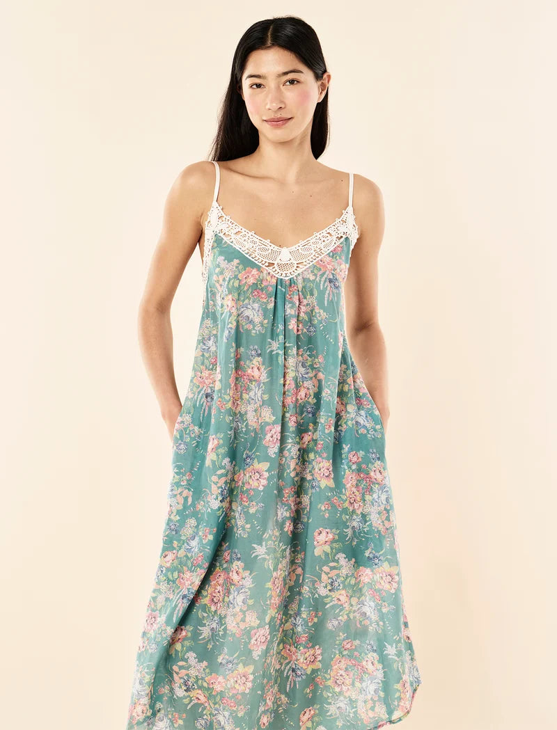 Papinelle Elise Lace Front Maxi Nightie