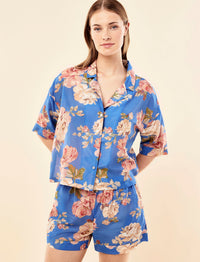 Papinelle Iona Boxer PJ Set - Victoria Blue