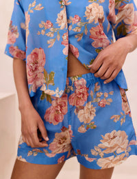 Papinelle Iona Boxer PJ Set - Victoria Blue