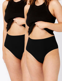 Ambra Seamless Smoothies Recycled G-String 2 Pack Briefs Ambra 