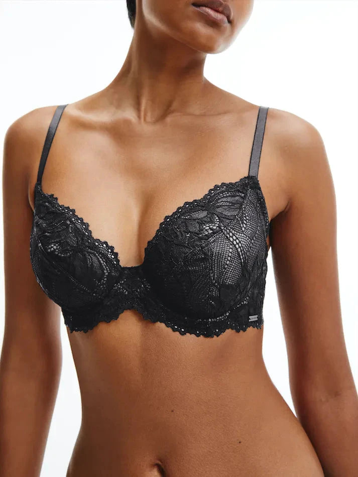 Calvin Klein Seductive Comfort Lotus Floral Full Coverage Bra Bras Calvin Klein 