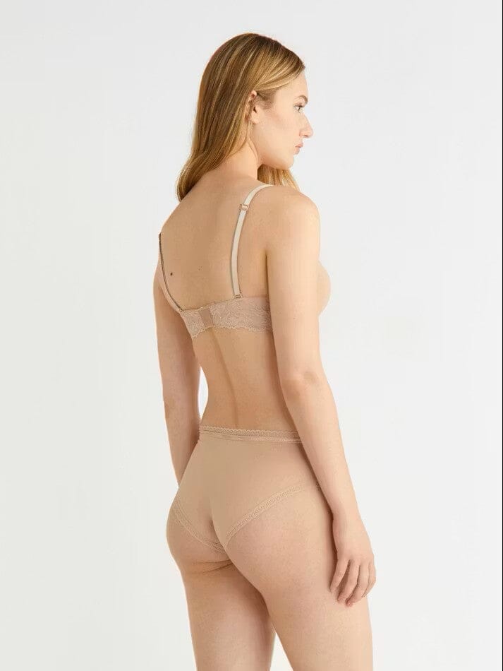 Calvin Klein Seductive Comfort Lotus Floral Strapless Bra Bras Calvin Klein 