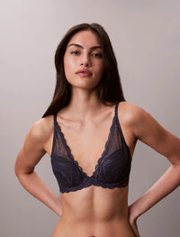 Calvin Klein Sensual Stretch Lace Demi Plunge Bra Bras Calvin Klein 