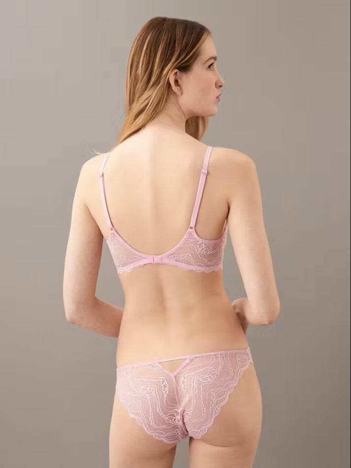 Calvin Klein Sensual Stretch Lace Demi Plunge Bra Bras Calvin Klein 