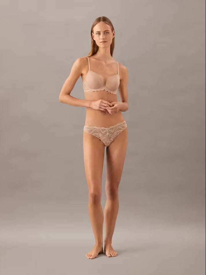 CALVIN KLEIN SENSUAL STRETCH LACE LIFT DEMI BRA BRA'S Brief Affairs 