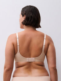 Chantelle Norah Chic Plunge T-Shirt Bra - Nude Rose Bras Chantelle 